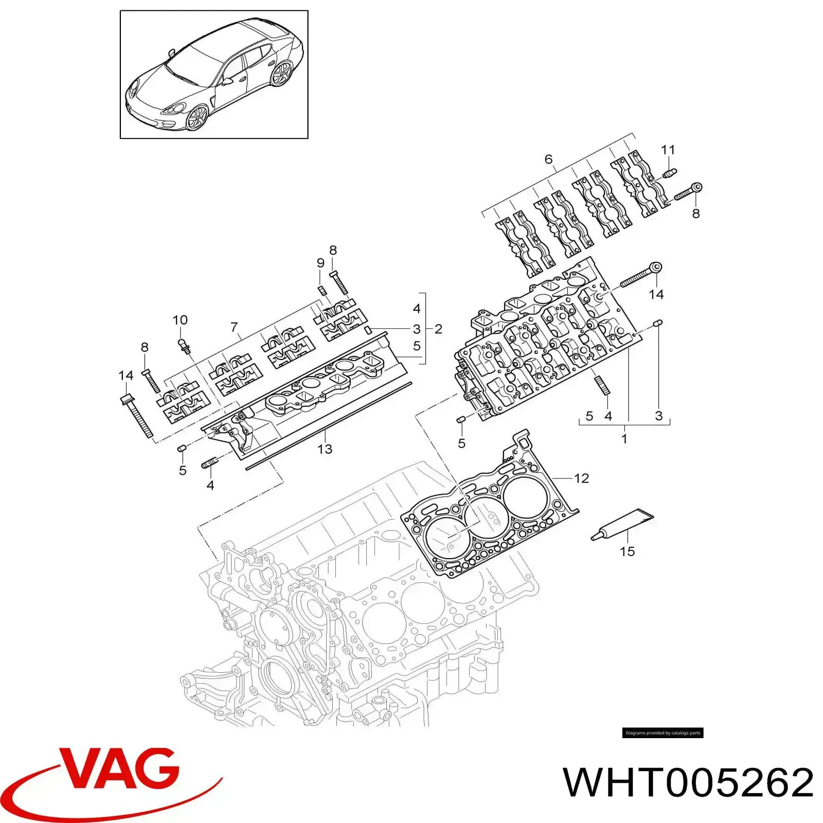 Parafuso de cabeça de motor (CBC) VAG WHT005262 preço, a partir de 14,19 USD