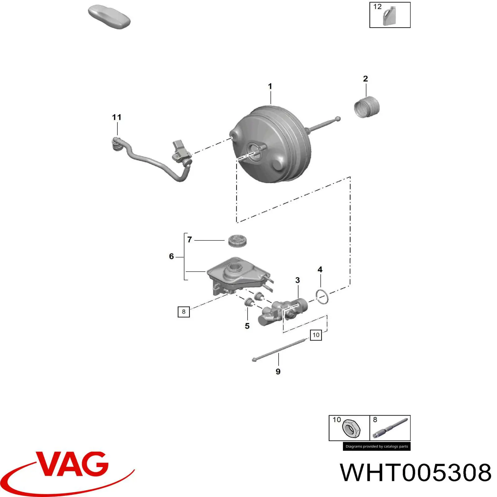  VAG WHT005308 preço, a partir de 10,26 USD