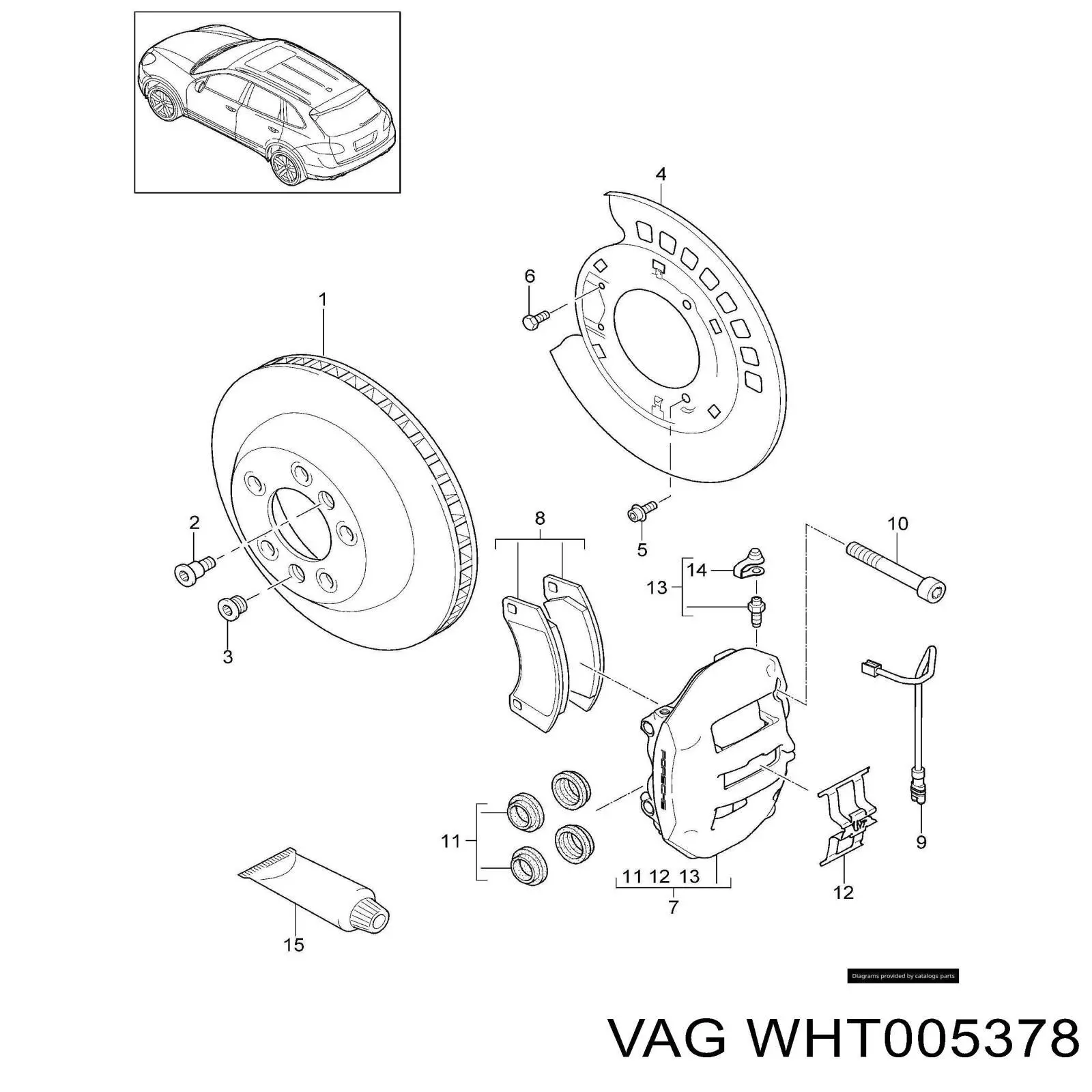  VAG WHT005378 preço, a partir de 5,92 USD