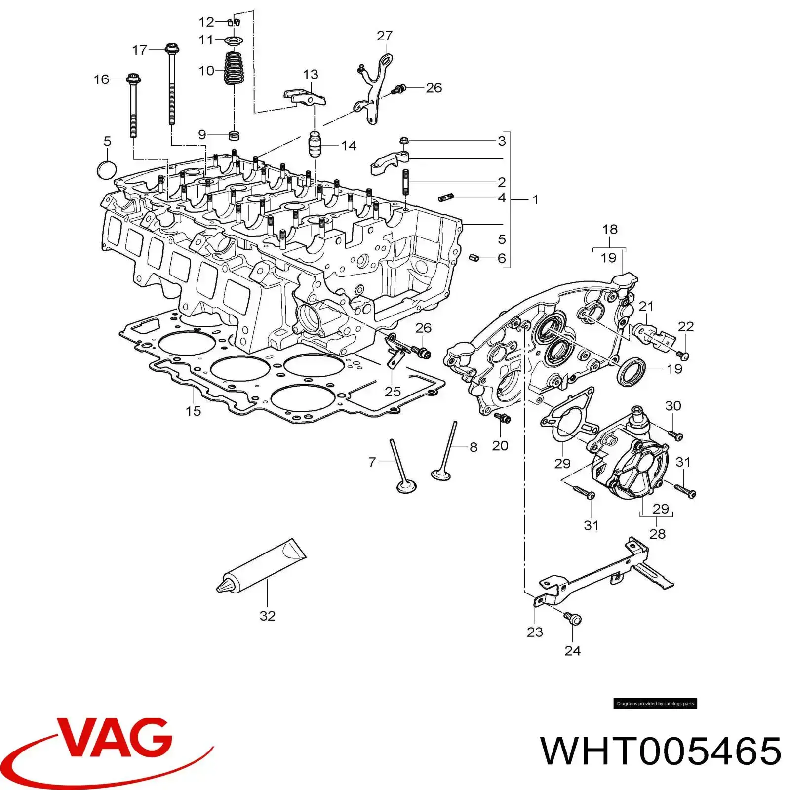  VAG WHT000497A preço, a partir de 9,33 USD