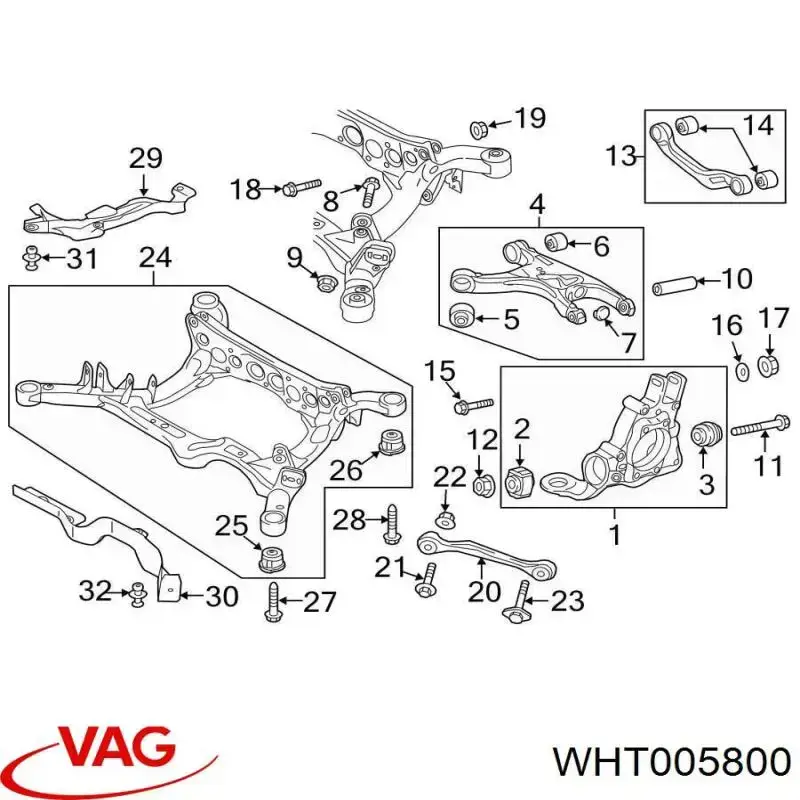  VAG WHT005800 preço, a partir de 12,46 USD