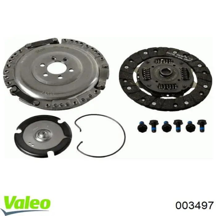 Kit de embraiagem (3 peças) 003497 VALEO