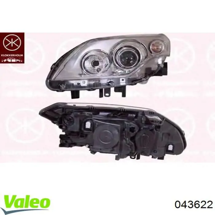 043622 VALEO Luz direita