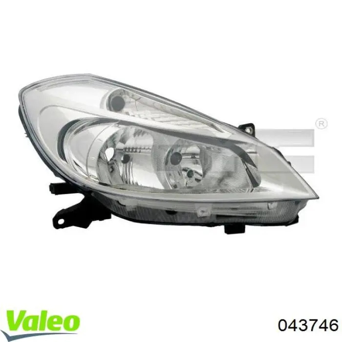 Luz esquerda VALEO 43746