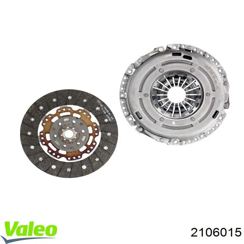 Compre 2106015 VALEO Cilindro mestre de embraiagem