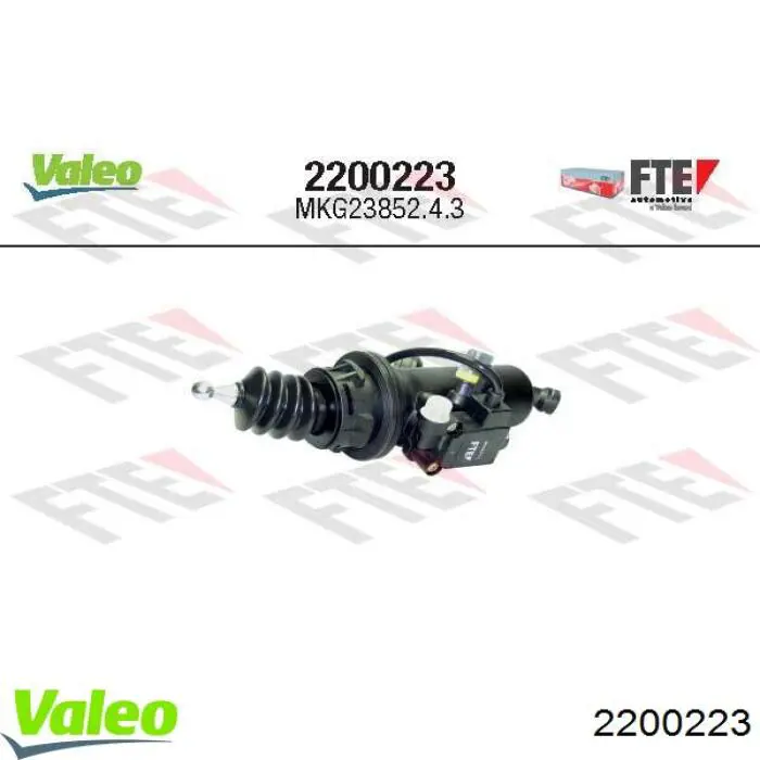 Cilindro mestre de embraiagem VALEO 2200223 preço, a partir de 220,00 USD