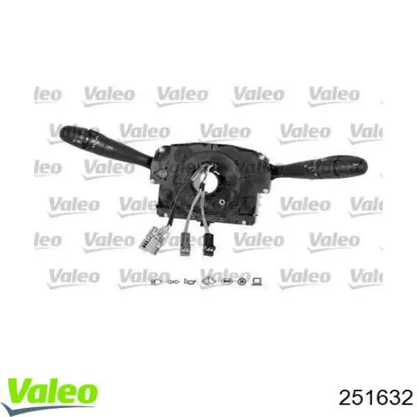 Comutador instalado na coluna da direção, montado Peugeot/Citroen 00006242T0 preço, a partir de 449,44 USD