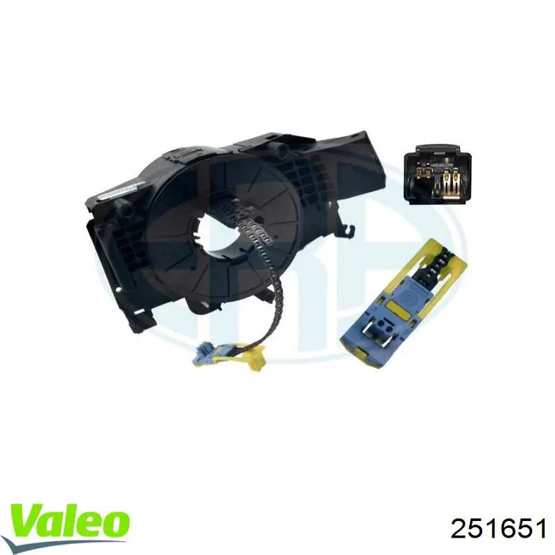 Compre 251651 VALEO Anel AIRBAG de contato, cabo plano do volante