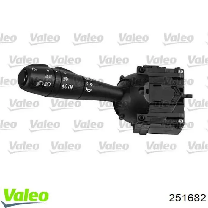 Comutador esquerdo instalado na coluna da direção VALEO 251682 preço, a partir de 77,80 USD