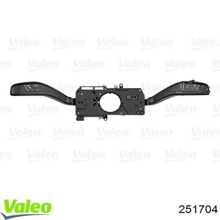 6Q0953513AH9B9 VAG Comutador instalado na coluna da direção, montado