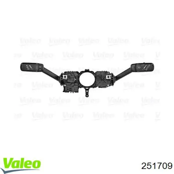 6C0953501 VAG Comutador instalado na coluna da direção, montado