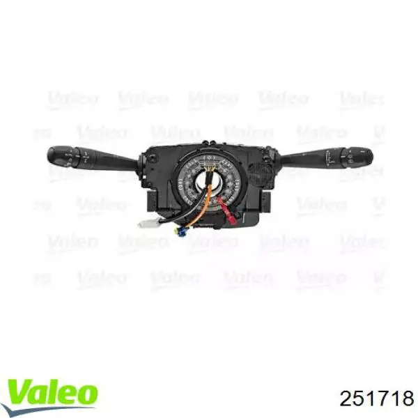 98030392ZD Peugeot/Citroen Comutador instalado na coluna da direção, montado