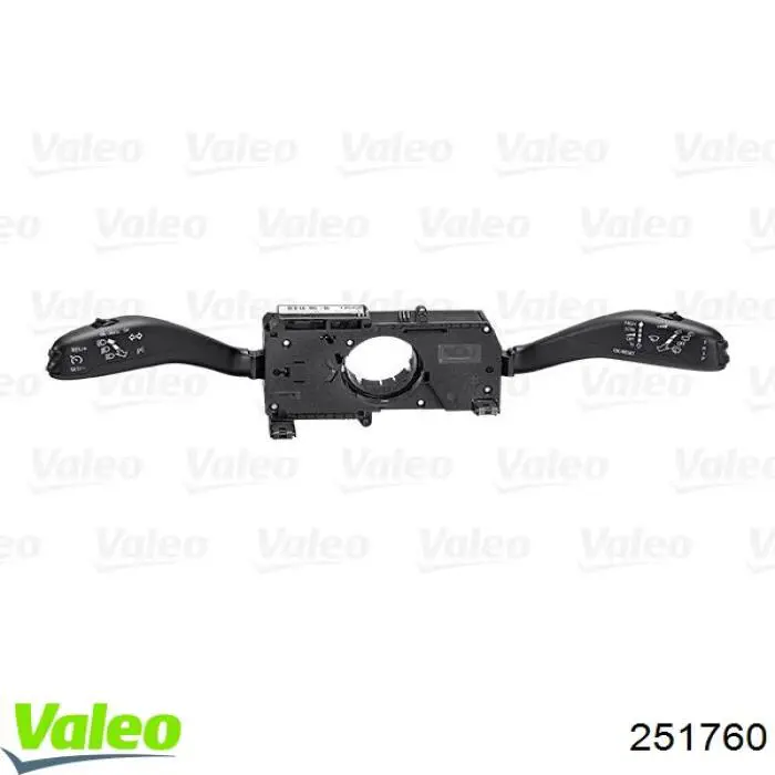 6Q0953513AN9B9 VAG Comutador instalado na coluna da direção, montado