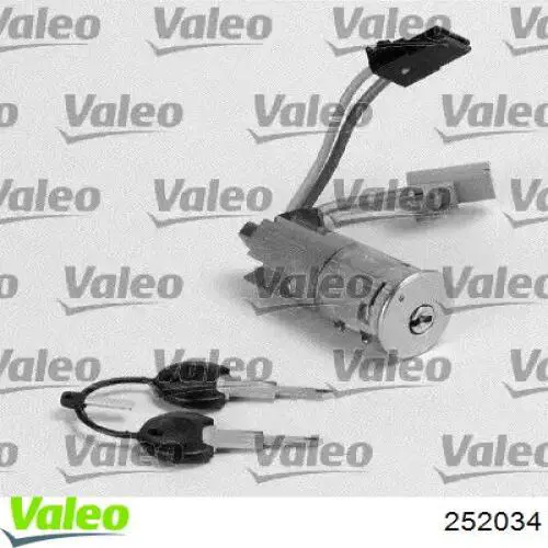 Fecho de ignição VALEO 252034 preço, a partir de 37,80 USD