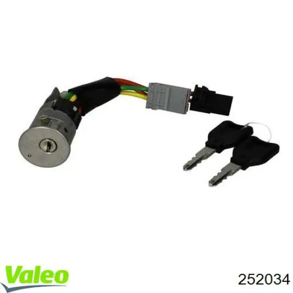 Compre 252034 VALEO Fecho de ignição