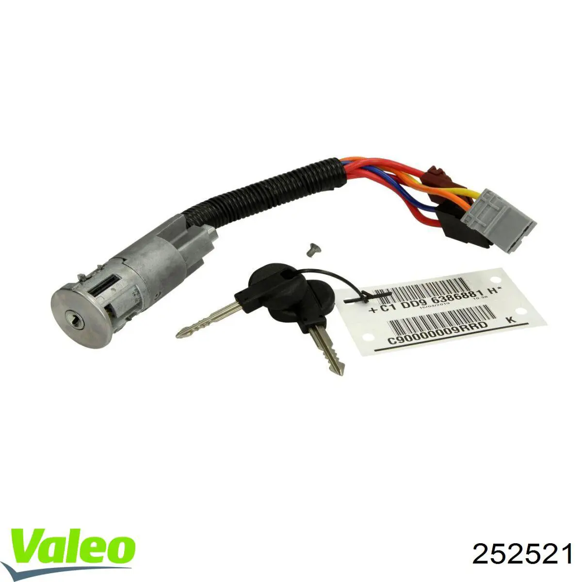 Fecho de ignição VALEO 252521 preço, a partir de 80,02 USD