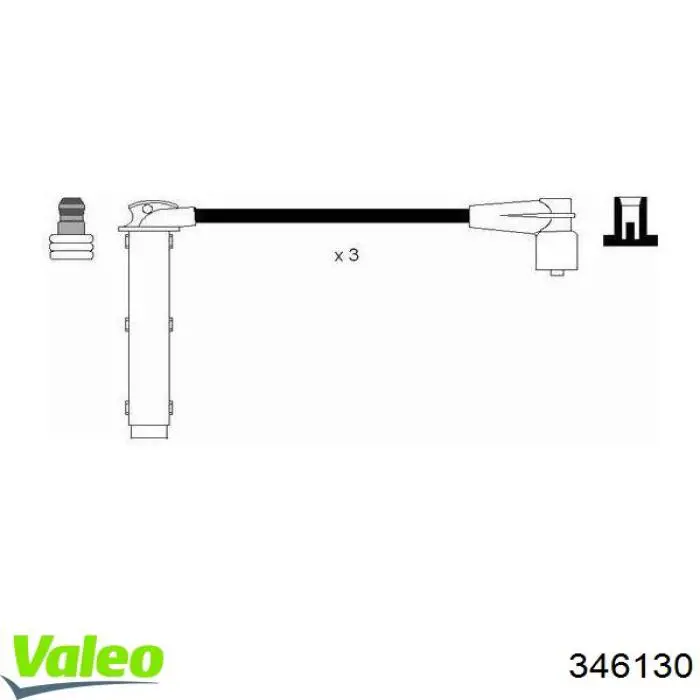 Fios de alta voltagem, kit VALEO 346130 preço, a partir de 81,67 USD