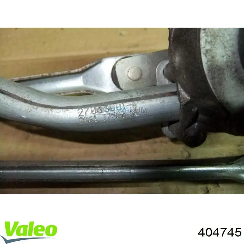 Motor de limpador pára-brisas do pára-brisas 404745 VALEO