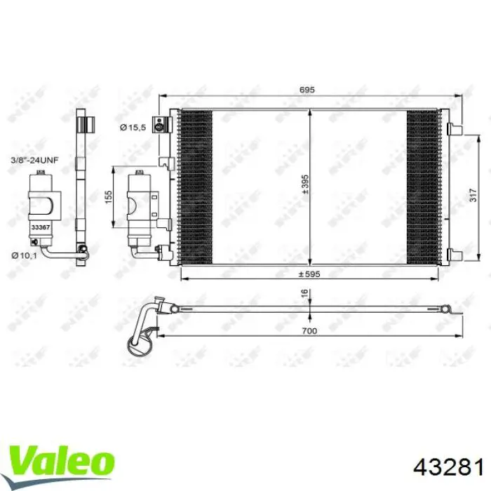 Luz direita VALEO 43281 preço, a partir de 207,85 USD