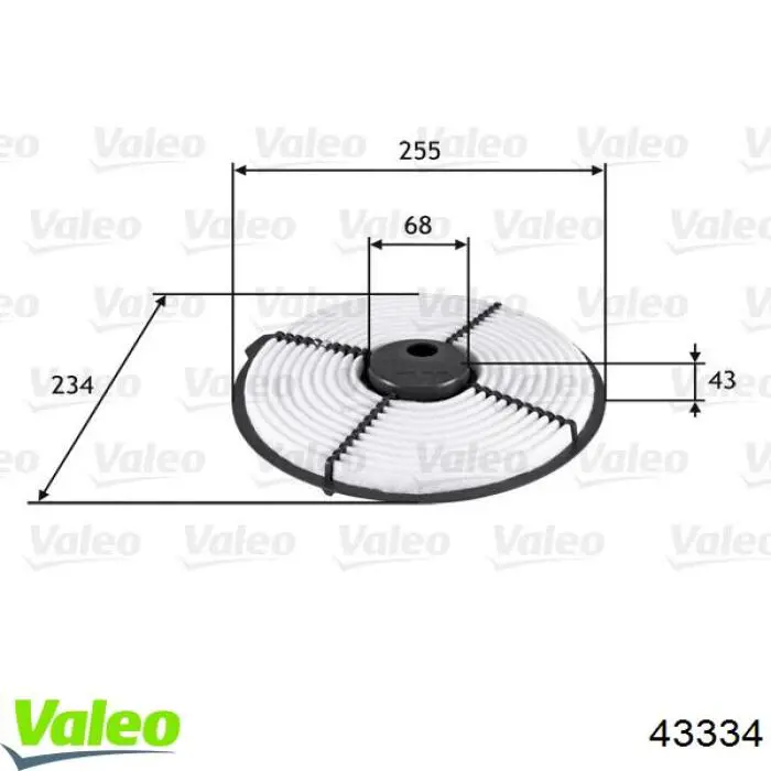 Luz direita VALEO 43334 preço, a partir de 148,97 USD
