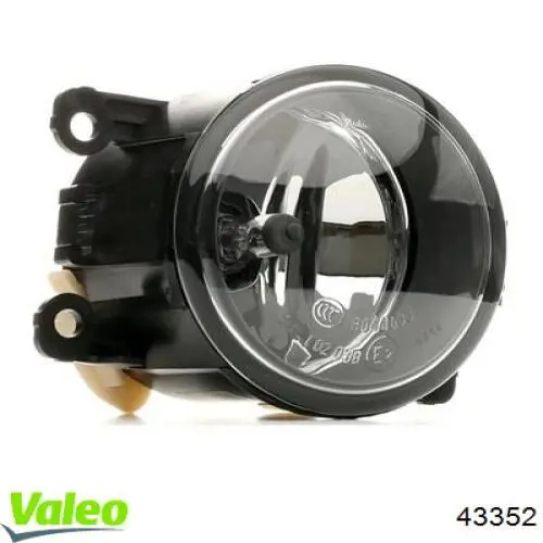 Luzes de nevoeiro esquerdas/direitas VALEO 43352