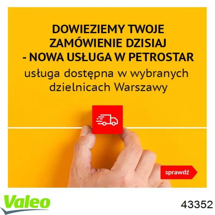 Luzes de nevoeiro esquerdas/direitas 43352 VALEO