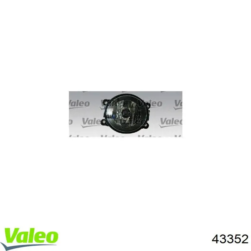 43352 VALEO Luzes de nevoeiro esquerdas/direitas