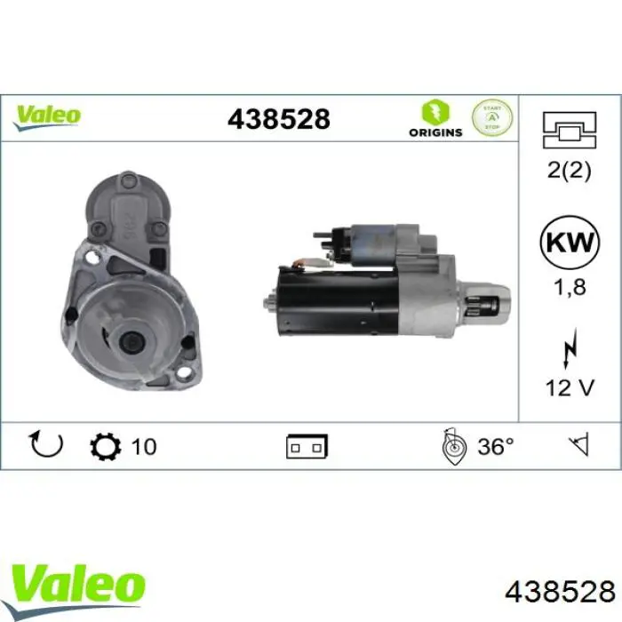 A642906080080 Mercedes Motor de arranco