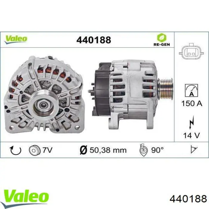 Gerador Renault (RVI) 7711497186 preço, a partir de 102,03 USD