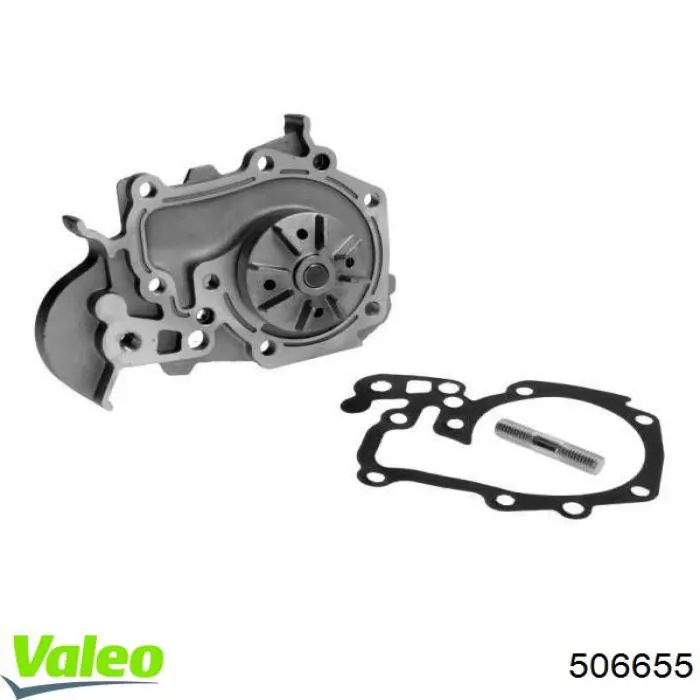 Bomba de água (bomba) de esfriamento VALEO 506655 preço, a partir de 60,57 USD
