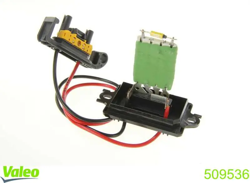 Resistor (resistência) de ventilador de forno (de aquecedor de salão) VALEO 509536 preço, a partir de 30,03 USD