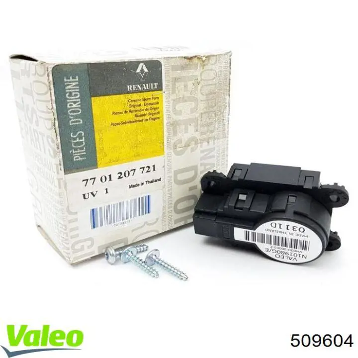 Válvula (atuador) de acionamento de comporta EGR VALEO 509604 preço, a partir de 52,78 USD