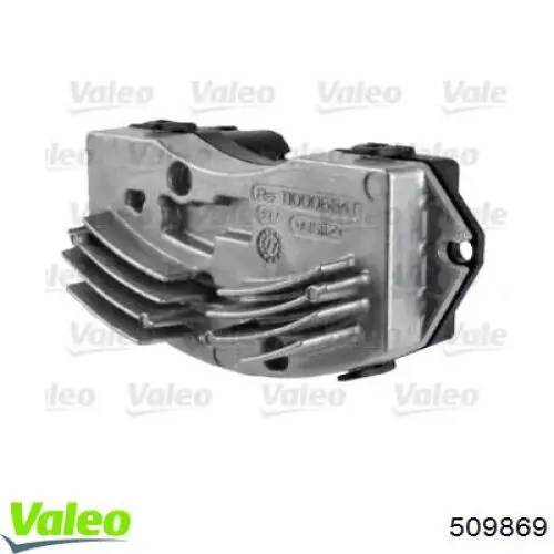 Resistor (resistência) de ventilador de forno (de aquecedor de salão) VALEO 509869 preço, a partir de 101,02 USD