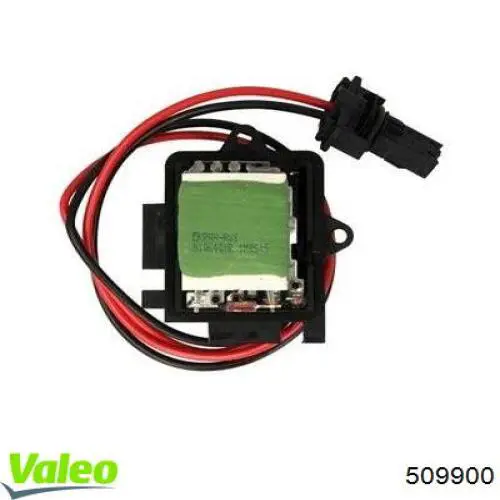 Compre 509900 VALEO Resistor (resistência) de ventilador de forno (de aquecedor de salão)