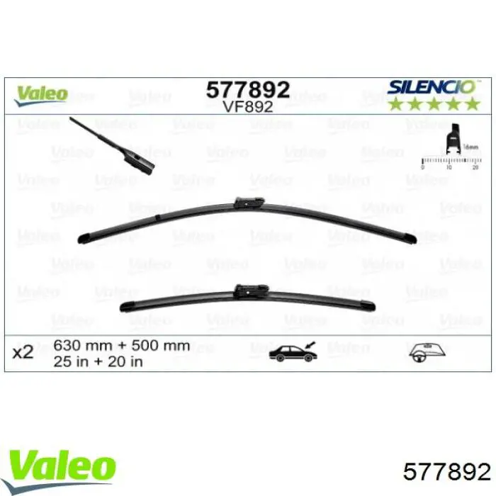 Limpa-pára-brisas do pára-brisas, kit de 2 un. Volvo 31349377 preço, a partir de 30,12 USD
