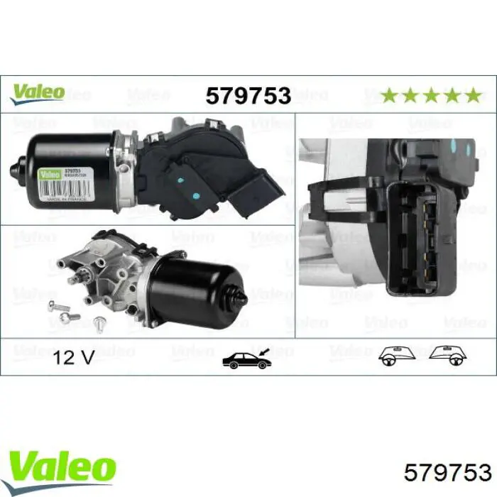 8200317213 Renault (RVI) Motor de limpador pára-brisas do pára-brisas