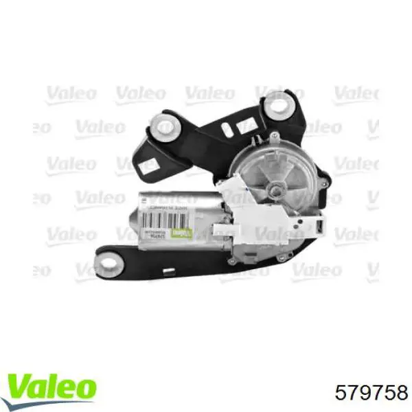 9840123680 Peugeot/Citroen Motor de limpador pára-brisas de vidro traseiro
