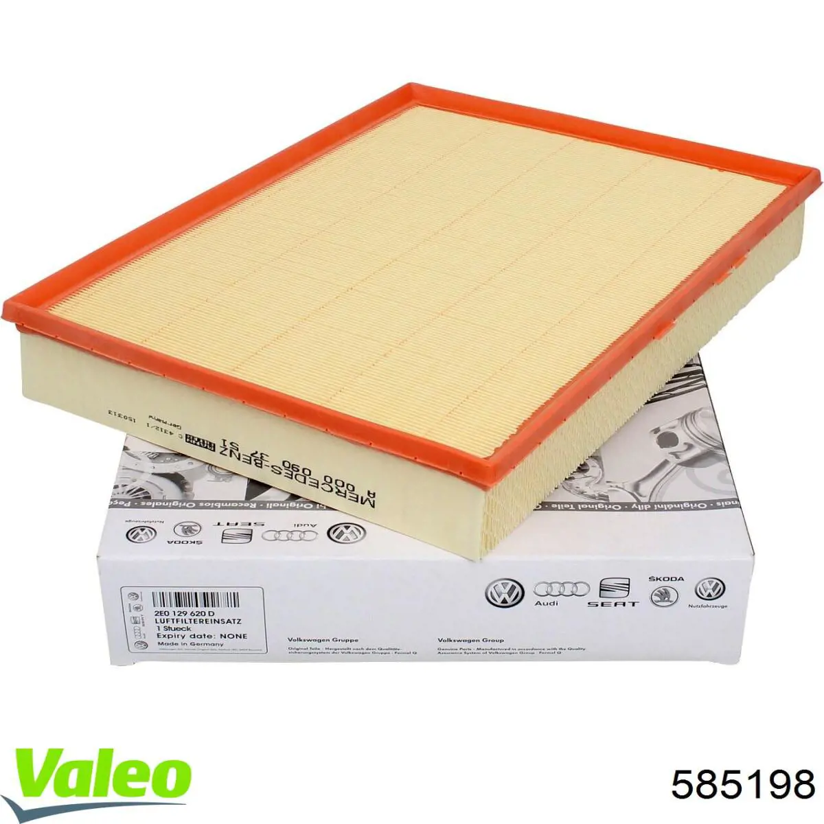 Compre 585198 VALEO Filtro de ar