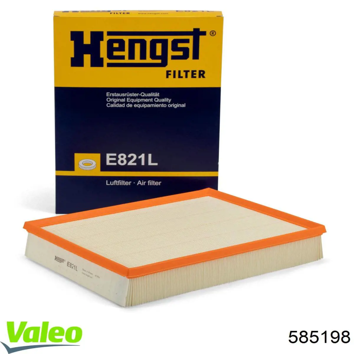 Filtro de ar VALEO 585198