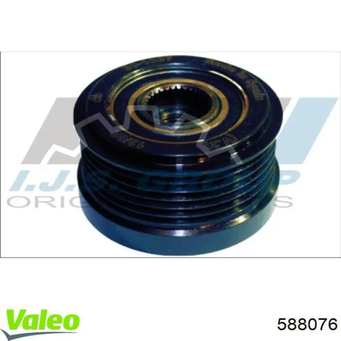 Compre 588076 VALEO Polia do gerador