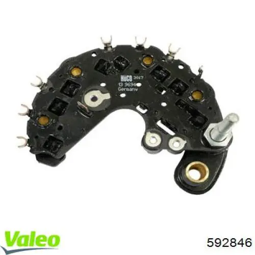 Eixo de diodos do gerador VALEO 592846 preço, a partir de 26,09 USD