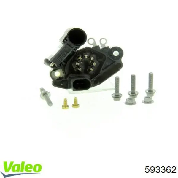 593362 VALEO Relê-regulador do gerador (relê de carregamento)