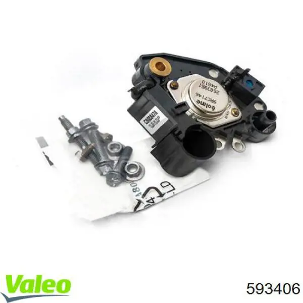 Relê-regulador do gerador (relê de carregamento) 593406 VALEO