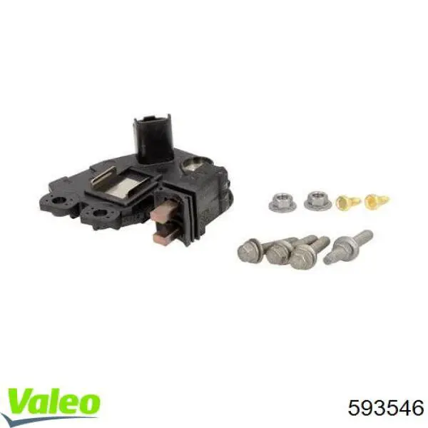 593546 VALEO Relê-regulador do gerador (relê de carregamento)