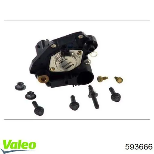 Relê-regulador do gerador (relê de carregamento) VALEO 593666