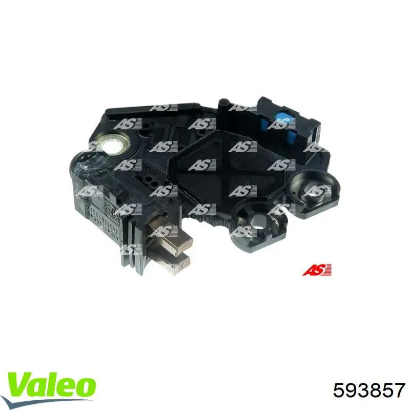 593857 VALEO Relê-regulador do gerador (relê de carregamento)