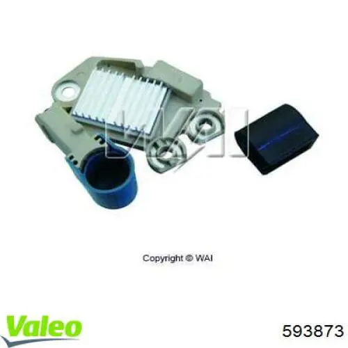 Compre 593873 VALEO Relê-regulador do gerador (relê de carregamento)