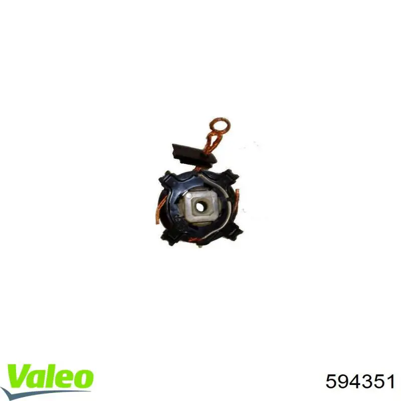 Compre 594351 VALEO Porta-escovas do motor de arranco