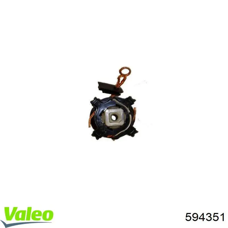 594351 VALEO Porta-escovas do motor de arranco