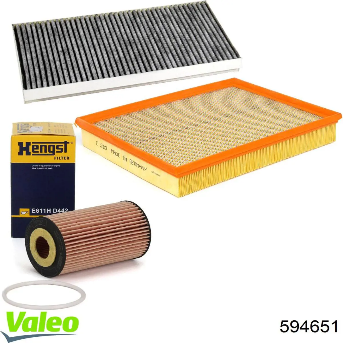 Porta-escovas do motor de arranco VALEO 594651